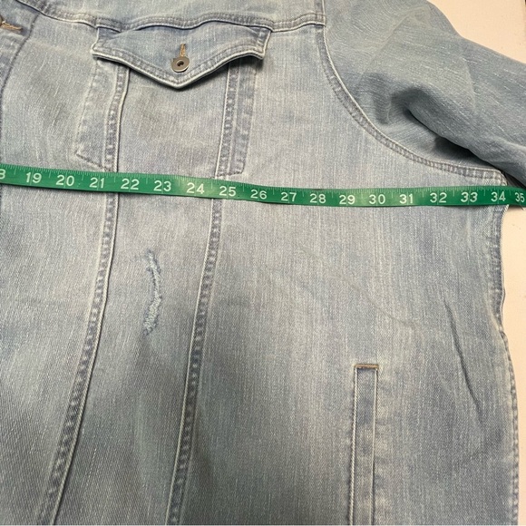 No Boundaries Juniors' Denim Jacket - Picture 6 of 8